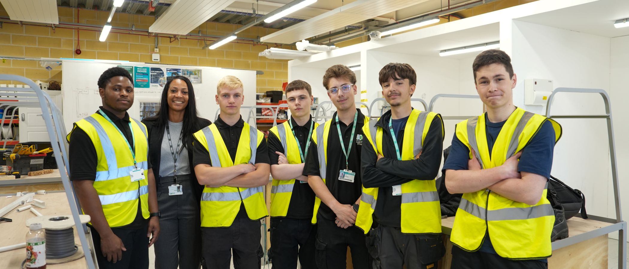 The electrical competition winners