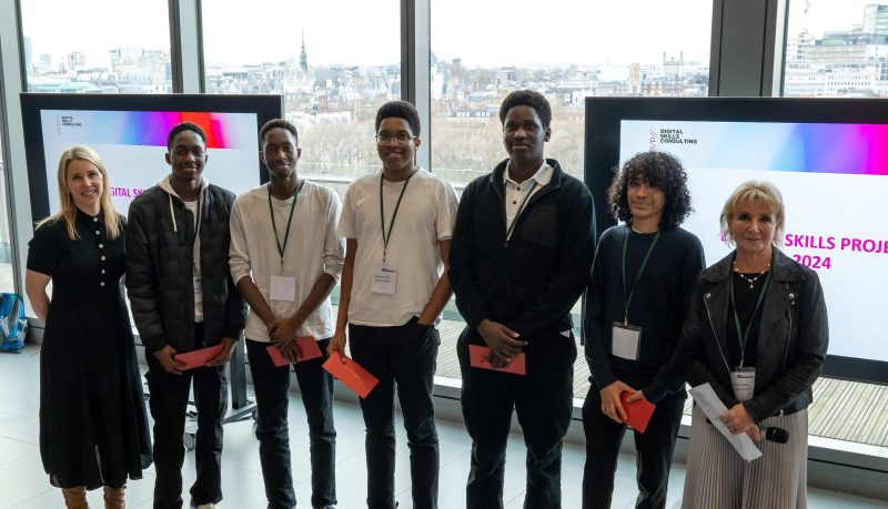 Barking Dagenham College students won an award for their design for an app to tackle pornography addiction called Pornderer