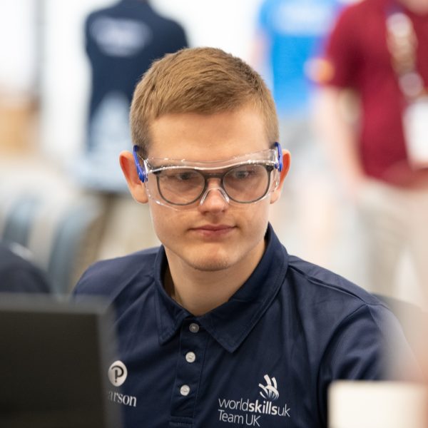 Barking Dagenham College alumnus Simonas Brasas competing at World Skills Lyon 2024