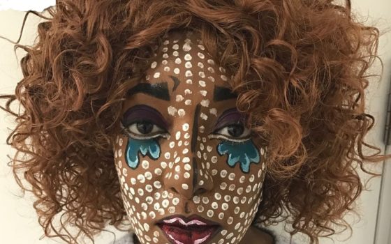 18 year old hannah williams from dagenham s pop art inspired make up