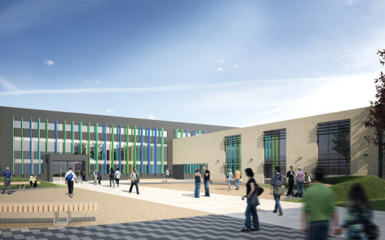 Artist s impression of barking dagenham college s new centre for advanced technologies