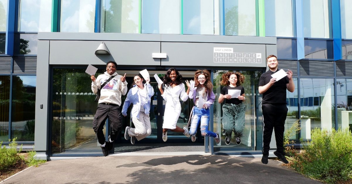 BTEC Results Day at the East London… — Barking & Dagenham College