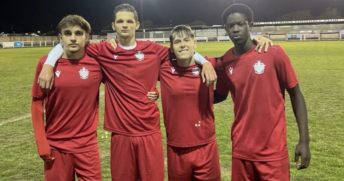 College footballers shine on senior… — Barking & Dagenham College