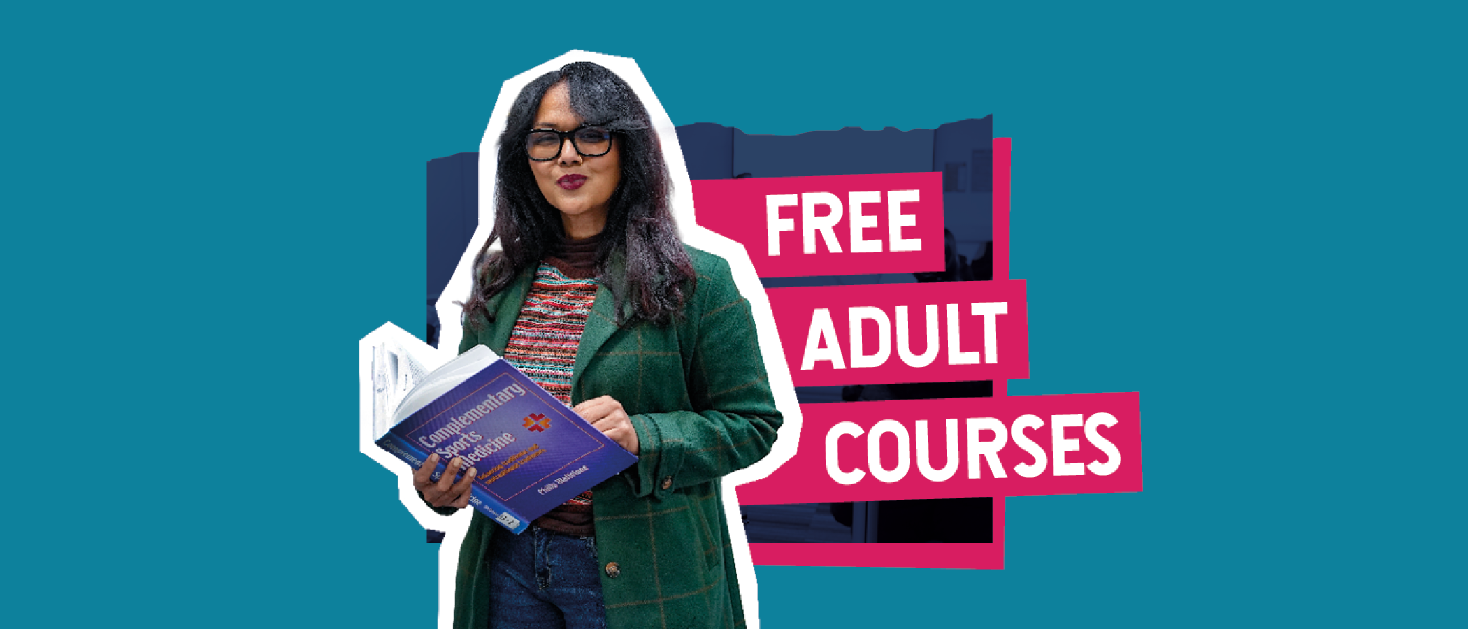 Free Adult courses banner