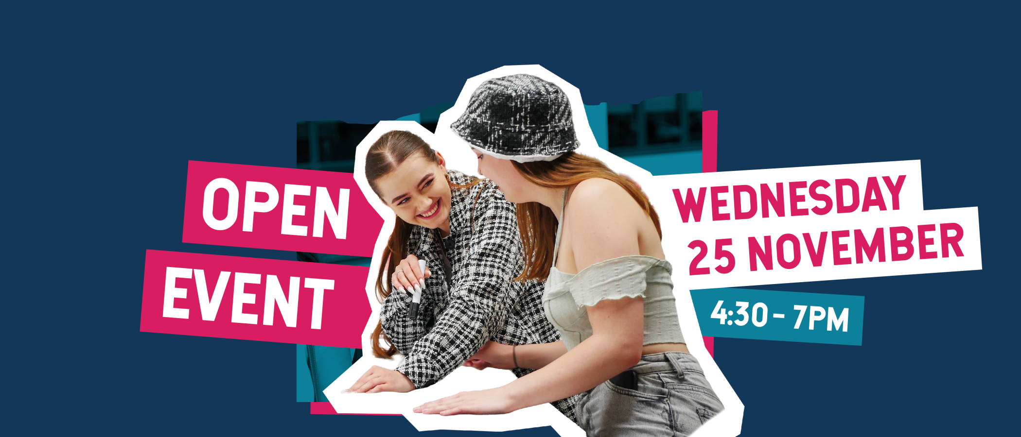 Open event Wednesday 25 November