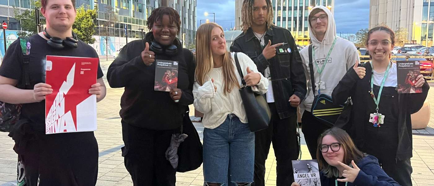 Production Arts students went on an interesting field trip to the Greenwich Peninsula to discover more about virtual reality performances