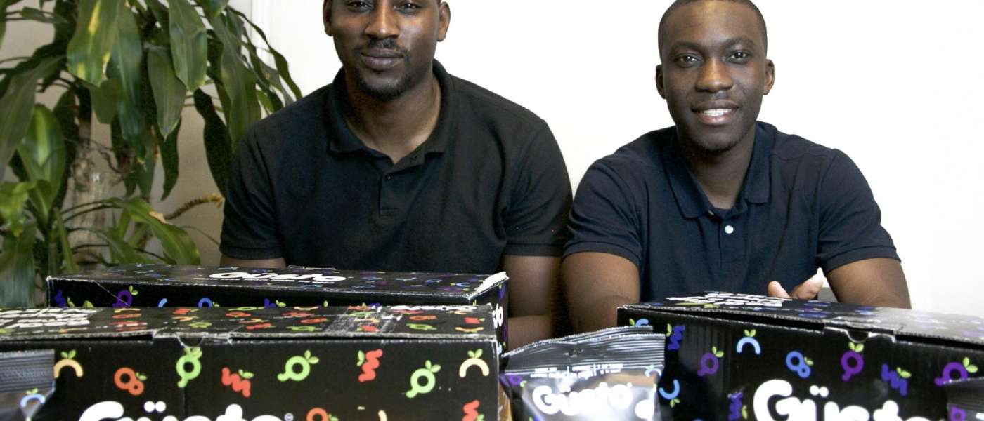 Sustainable business entrepreneurs Giuseppe Baidoo and Claudio Owusu