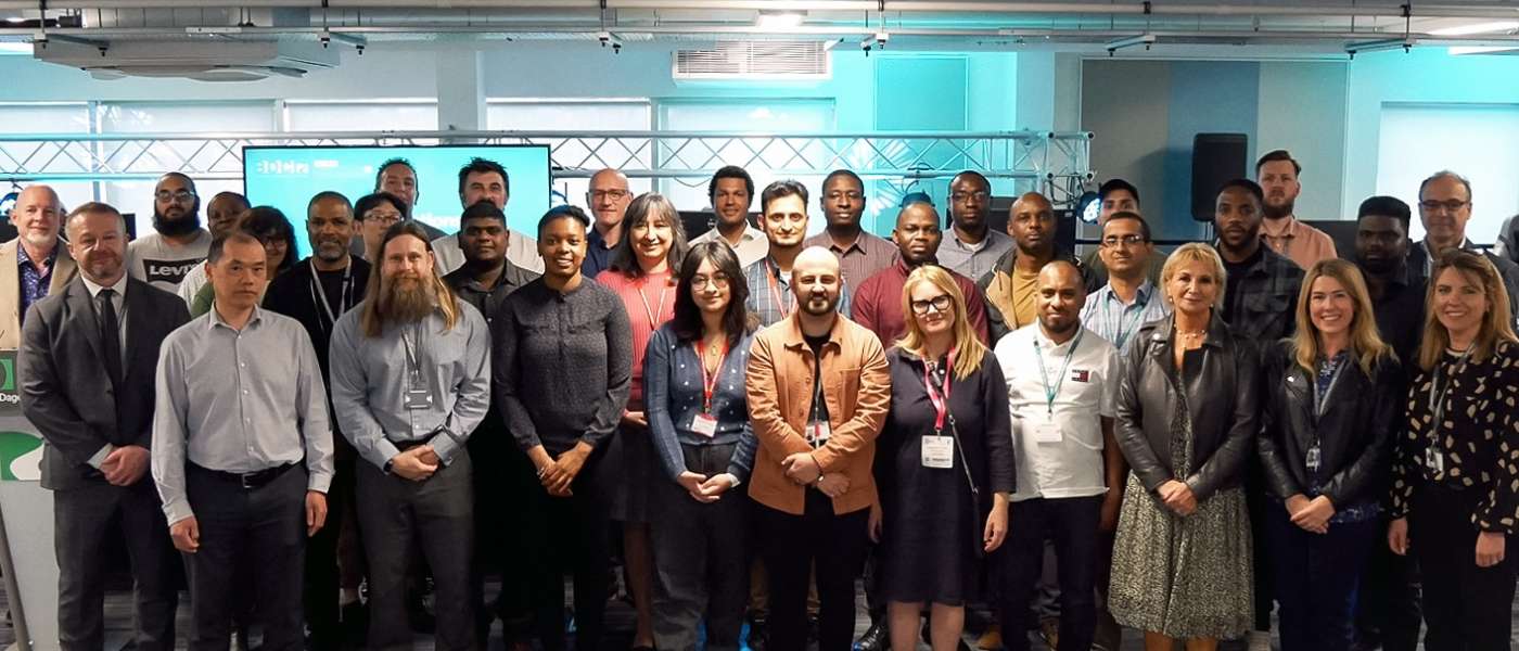 The ‘graduates’ of a Department for Education (DfE) In Work Skills Pilot run at The East London Institute of Technology with the various partners who ran the courses