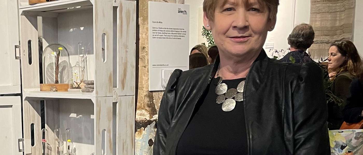 Cropped Claire Watkins Creative Arts Technician had a work selected for display at a prestigious event during London Craft Week this May
