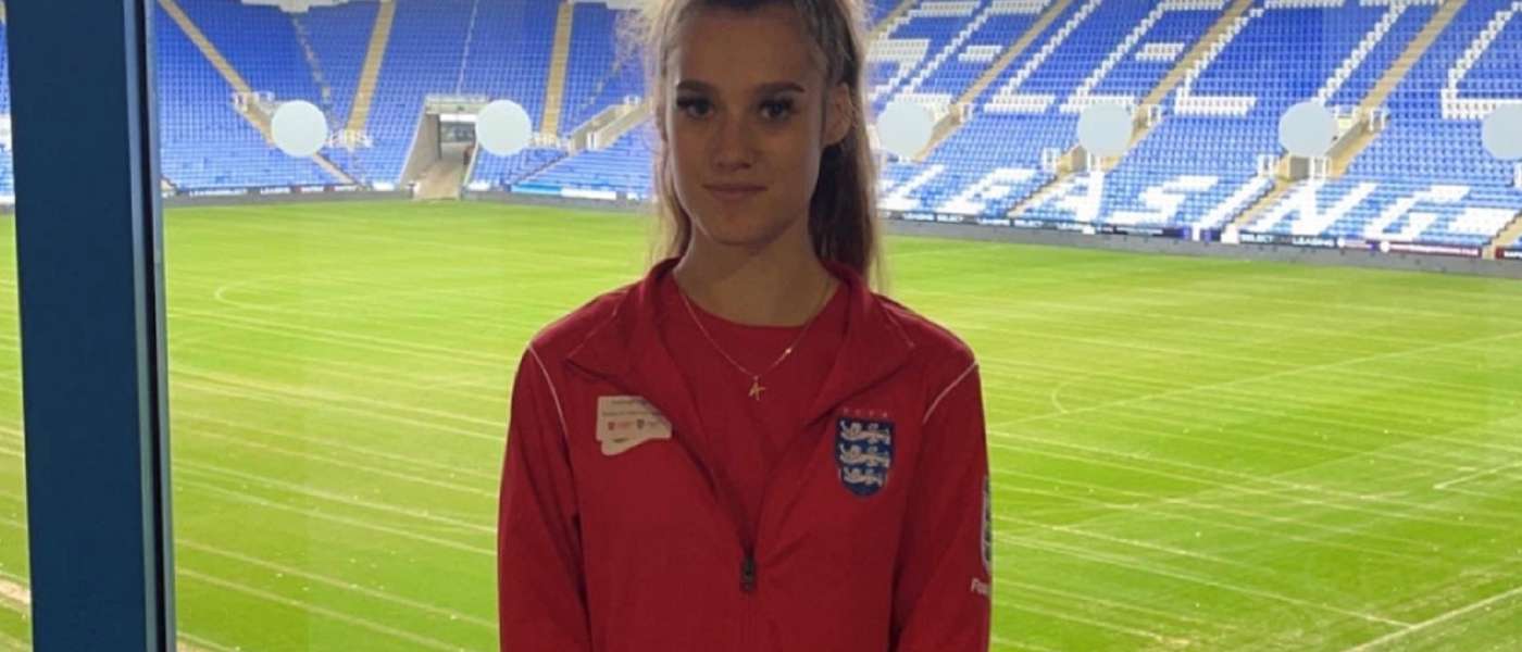 Cropped Kayleigh scores new football role