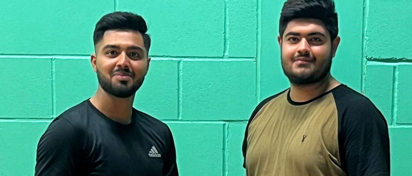 Cropped Moiz Ahmed is the London region singles male Badminton champion and his brother Saim is also in the national finals