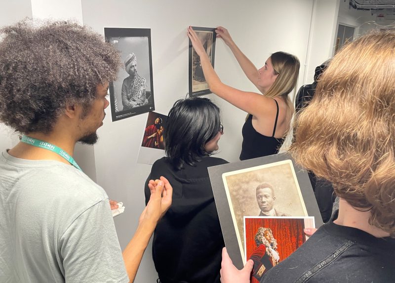 Photography students curated a pop up archive of 19th century photographs 5