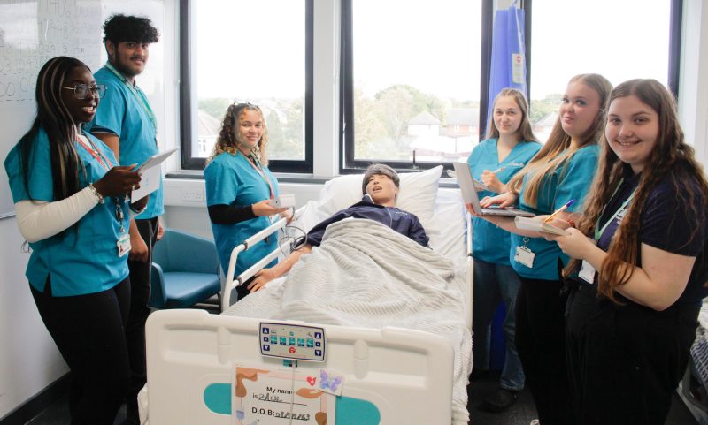 Barking Dagenham Colleges remarkable new health suite is home to three patients 2