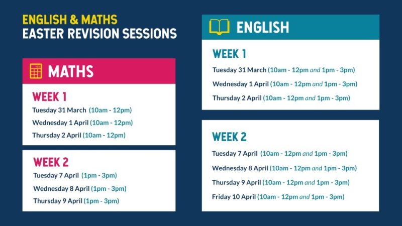 Easter Revision Sessions Infoscreen v3 1