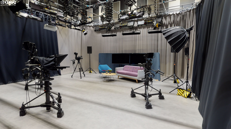 Film studios at the East London Institute of Technology accessible to Saturday Club members