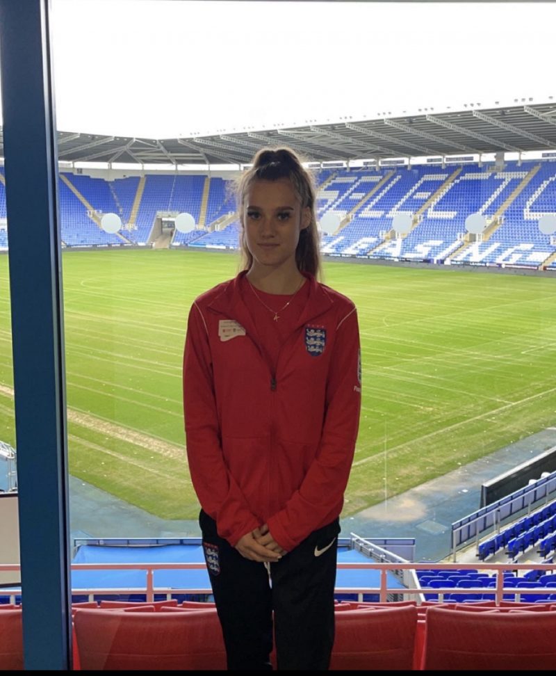 Kayleigh scores new football role