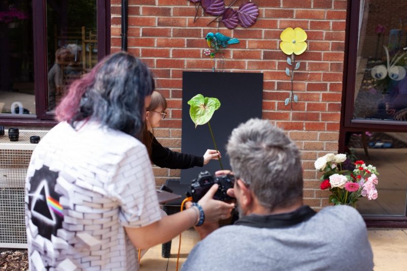 Photography lessons in Park View Care Home