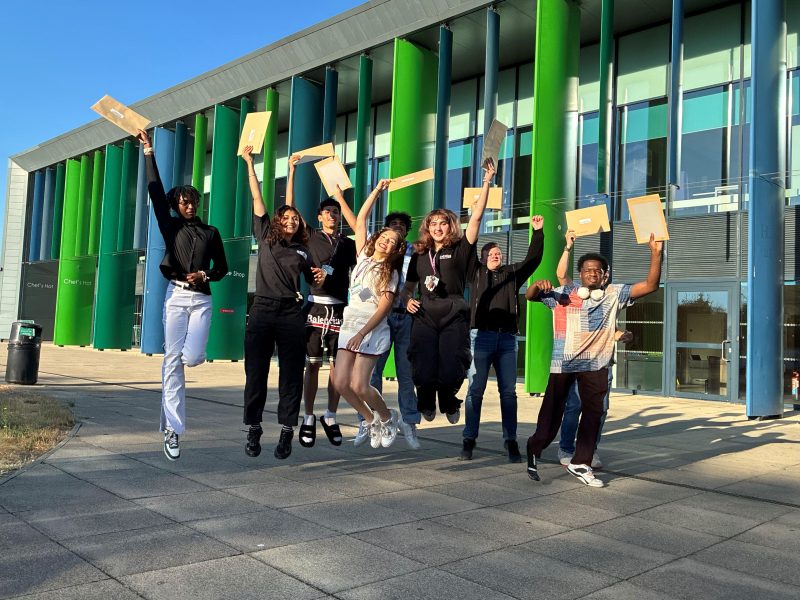 Students celebrate T Level results at Barking Dagenham College 13th August 2026