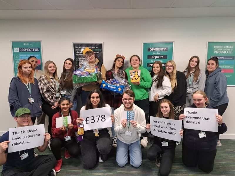 Students raise money for Children in need