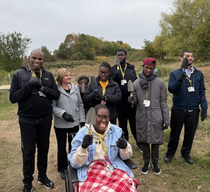 Students with SEND help grow a greener Dagenham