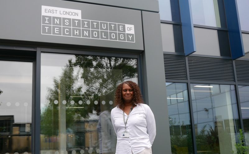 Yvonne Kelly Principal and CEO East London Institute of Technology outside med res
