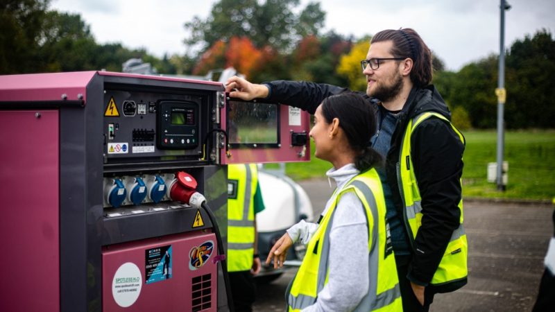 Location location location East London Institute of Technology students get to grips with equipment 2