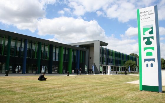 College selected in new Centre of Excellence scheme Barking Dagenham College image