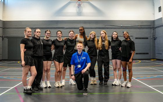 College squad nets first competitive win Team photo