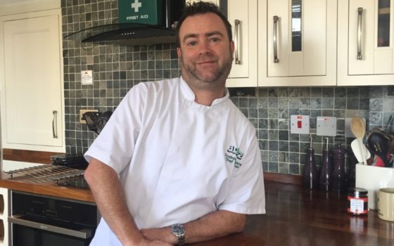 Food Studies Lecturer Drew Chipps has been making recipes from what hes found in his own kitchen cupboards video lessons during Coronavirus l