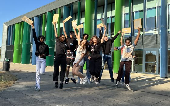 Students celebrate BTEC and T Level results at Barking Dagenham College 13th August 2026 Contact Alaine on 07957 344547 pic 4