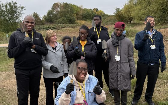 Students with SEND help grow a greener Dagenham