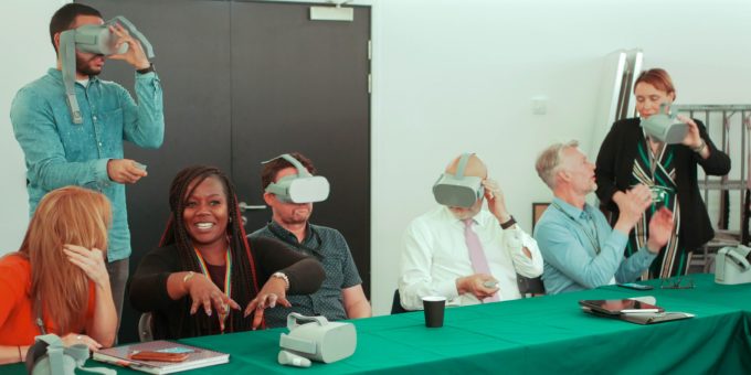 VR 3D students