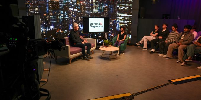 Media students quiz deputy council leader 6