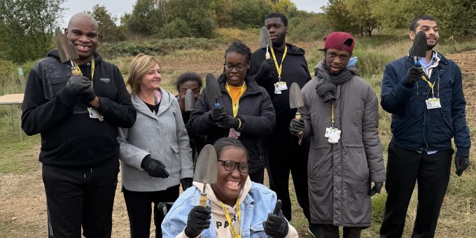 Students with SEND help grow a greener Dagenham